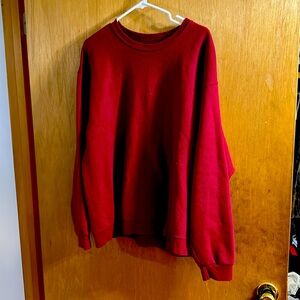 Red sweatshirt
